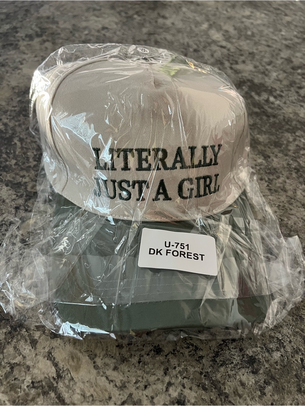 Literally Just A Girl Hat
